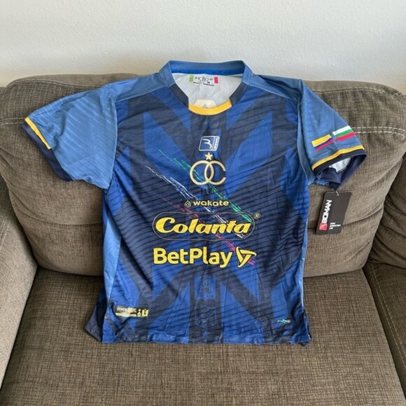 Boman Other - Boman Authentic Once Caldas Colombia Soccer Futbol 2024 Jersey Men’s Sz: M